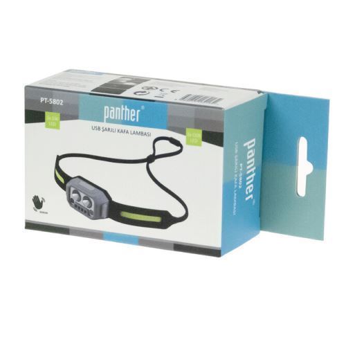 PANTHER USB ŞARJLI KAFA LAMBASI PT-5801